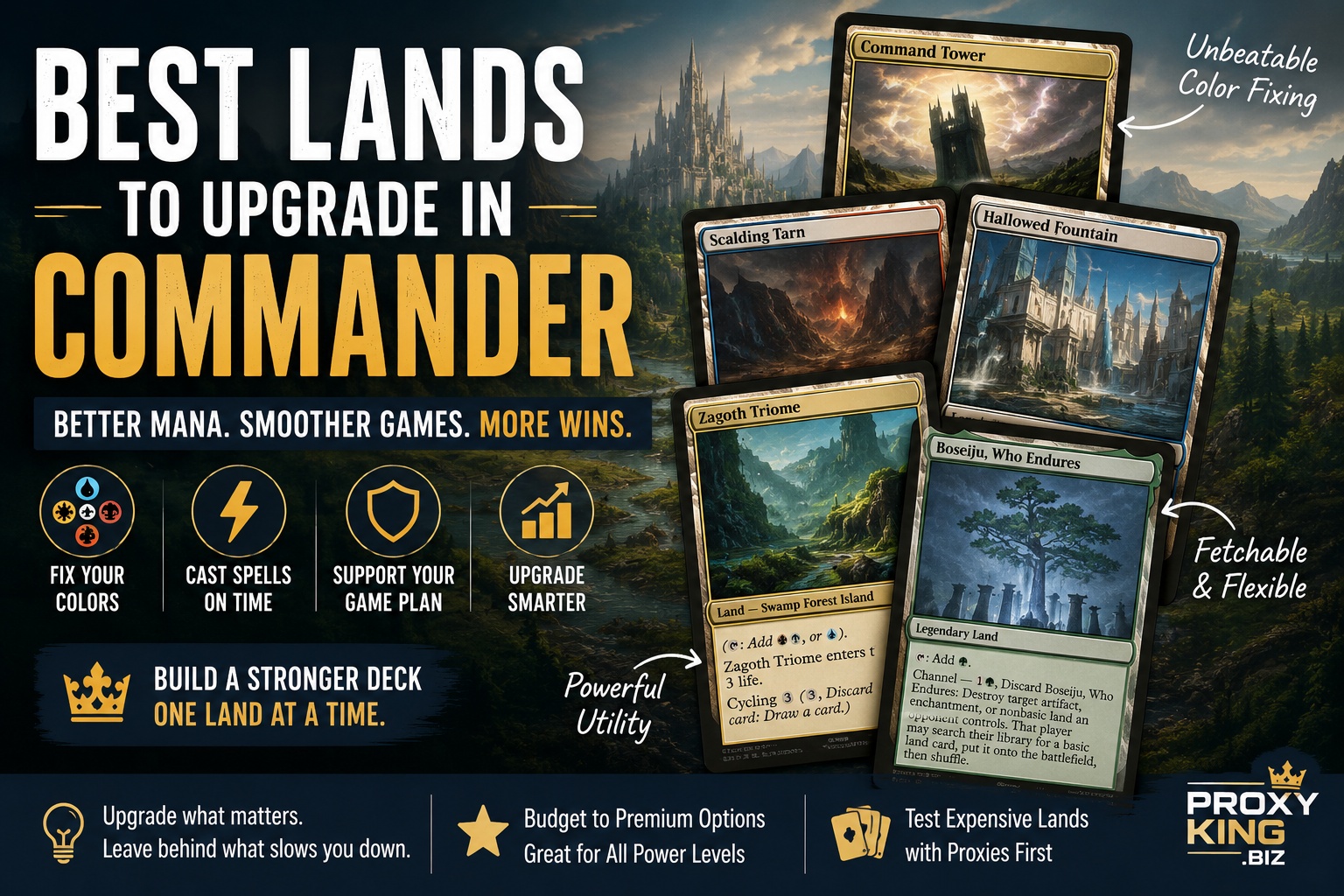 You are currently viewing Best Lands To Upgrade In Commander