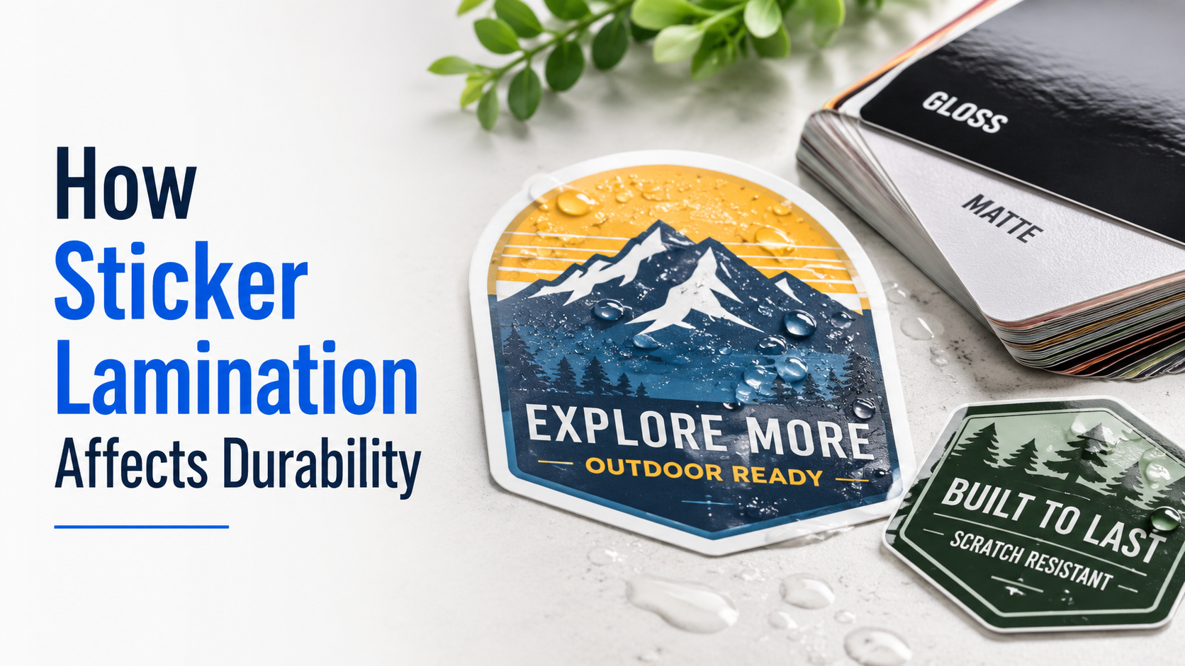 Read more about the article How Sticker Lamination Affects Durability
